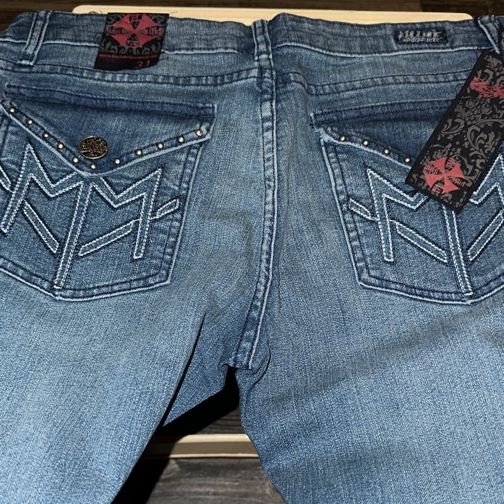 Black Label Women's Denim Boot Cut Jeans - Picture 6 of 11
